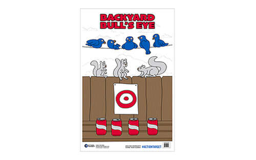 Targets Action Target Back Yard Bulls Eye Target ACTION TGT BACK YD BULLSEYE 100PK • Model: Back Yard Bulls Eye Target